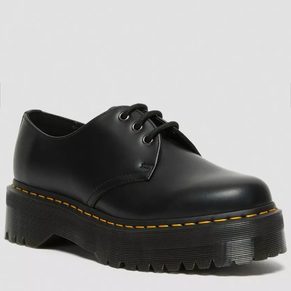 Dr. Martens 1461 Smooth Leather Platform Shoes